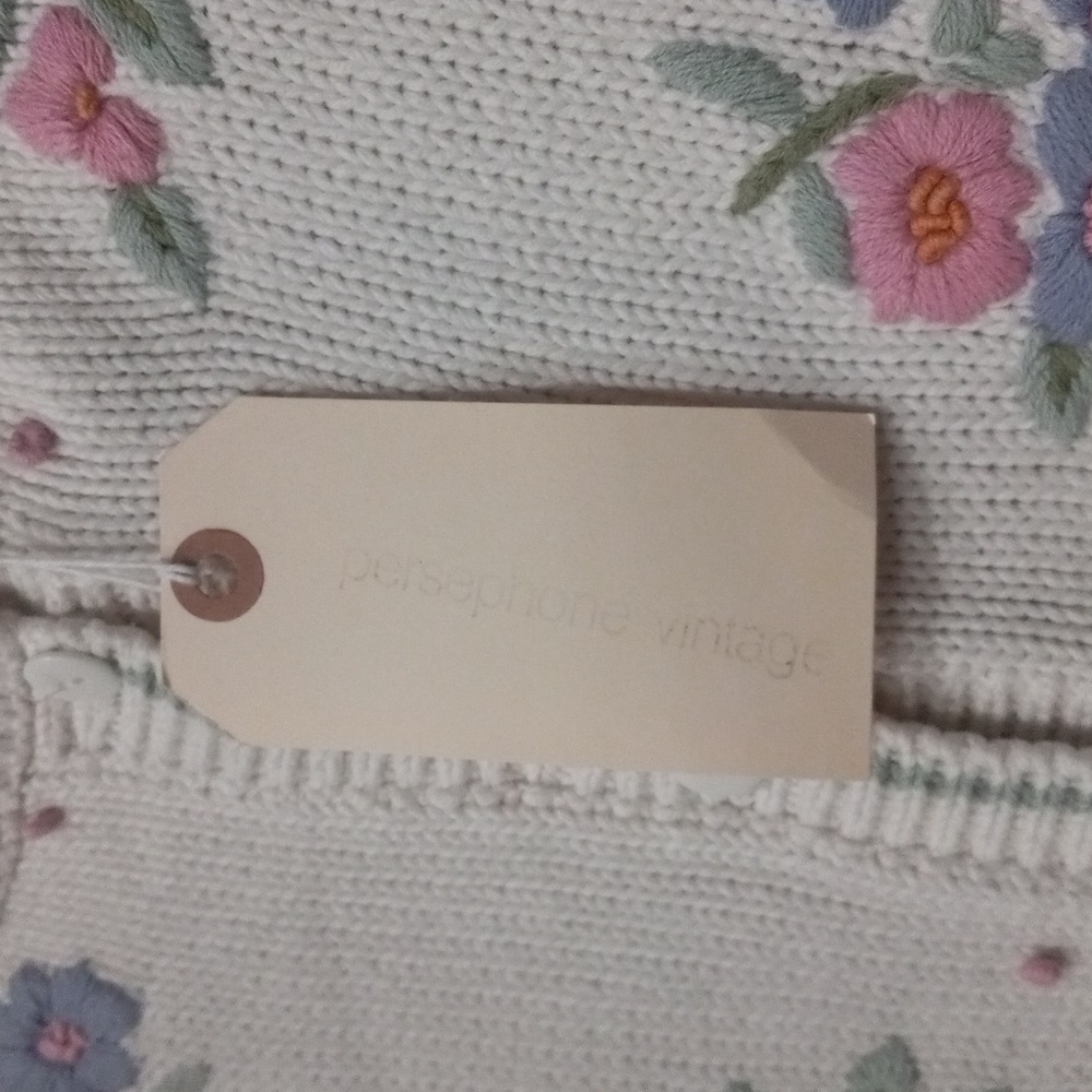 Jennifer Reed Floral Embroidered Sweater - Picture 14 of 14
